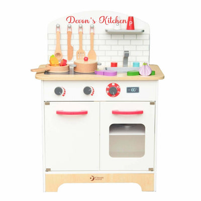 Personalised Chef’s Wooden Kitchen Set with Accessories - Chic Petit