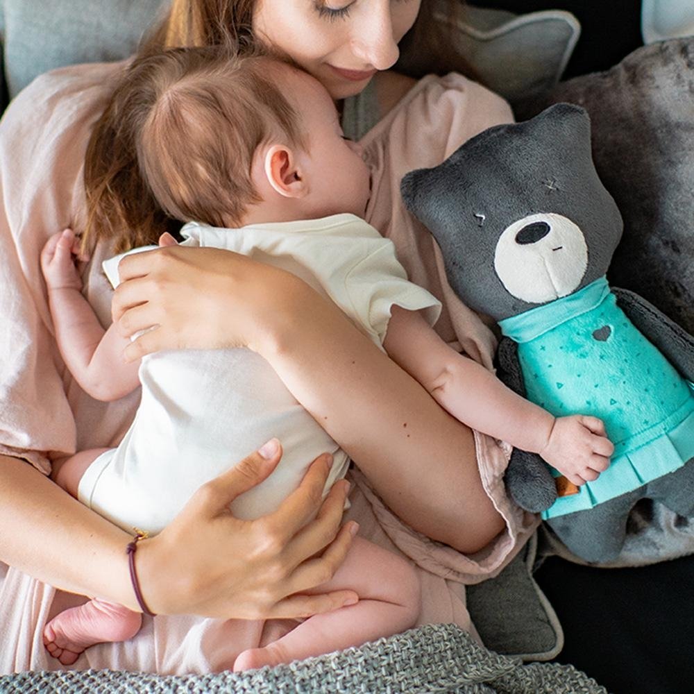 MyHummy Baby Bear Sleep Aid Matt Grey with Sleep Sensor available